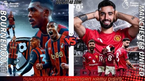 PREDIKSI JET4D: BOUNRNEMOUTH VS MANCHESTER UNITED