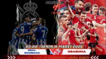 Prediksi JET4D: Real Sociedad vs Osasuna – 16 Maret 2026