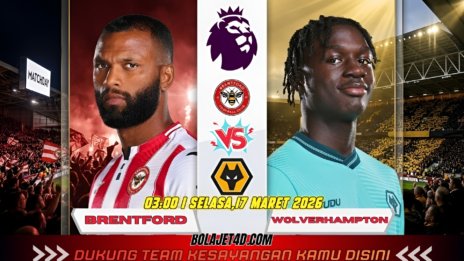 PREDIKSI JET4D BRENTFORD vs WOLVERHAMPTON