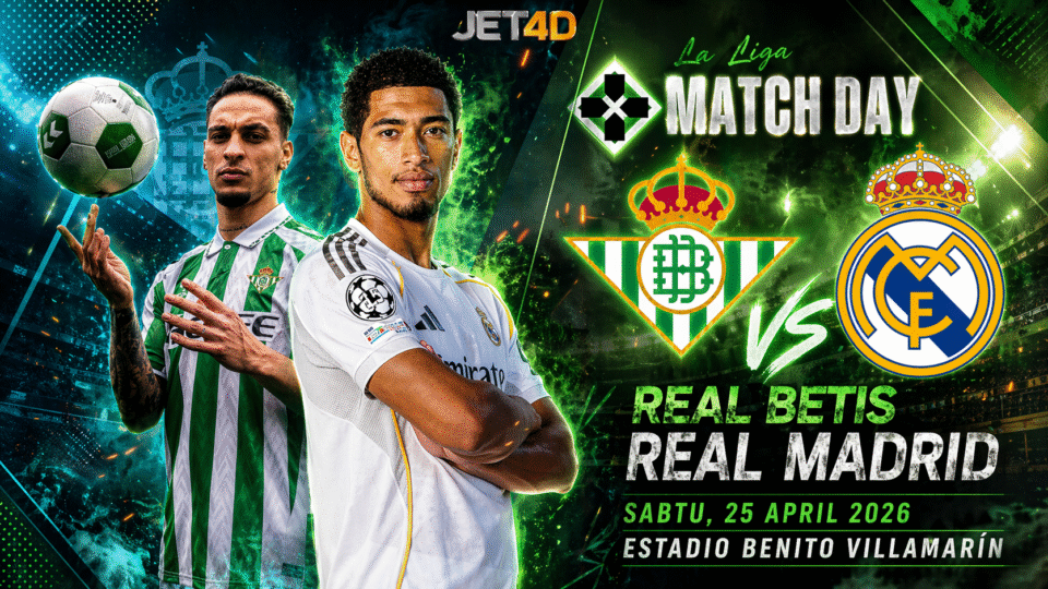 PREDIKSI JET4D: REAL BETIS VS REAL MADRID