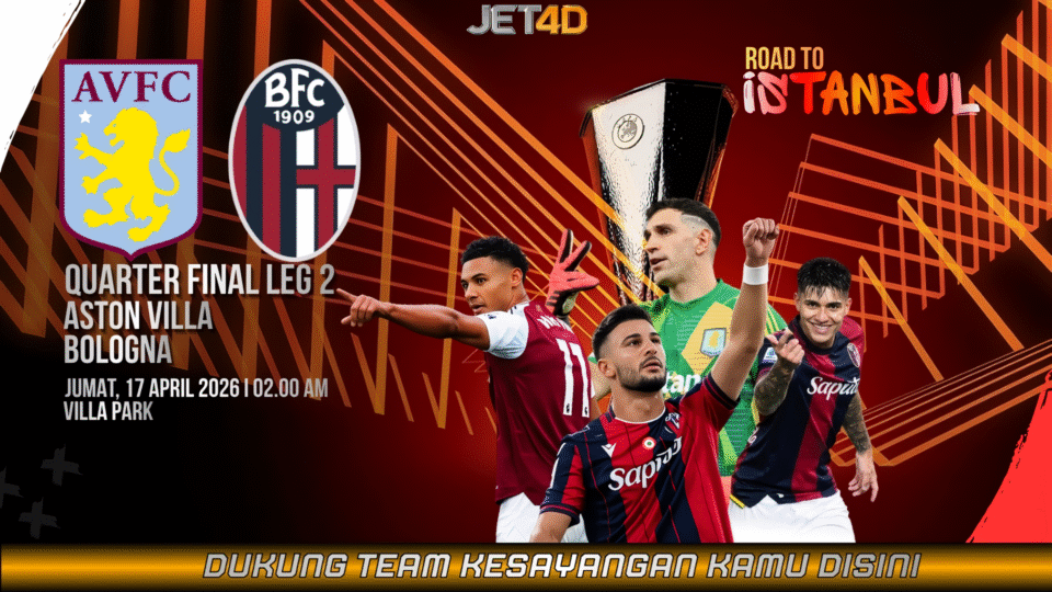 PREDIKSI JET4D UEL: ASTON VILLA VS BOLOGNA
