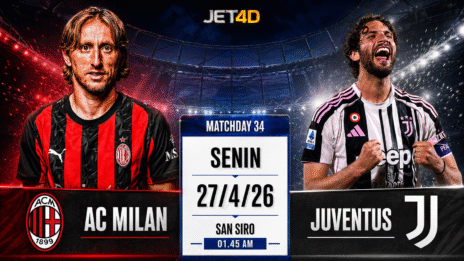 PREDIKSI JET4D: AC MILAN VS JUVENTUS