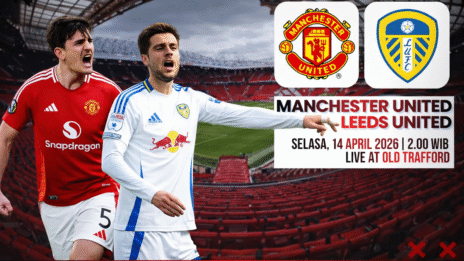 PREDIKSI JET4D : MANCHESTER UNITED VS LEEDS UNITED