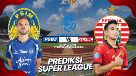 PREDIKSI JET4D: PSIM YOGYAKARTA VS PERSIJA JAKARTA